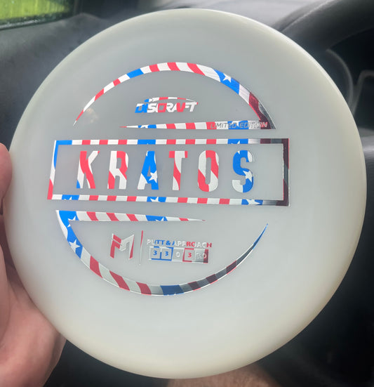 Discraft Paul Mcbeth ESP GLOW Kratos Flag Foil 173-174