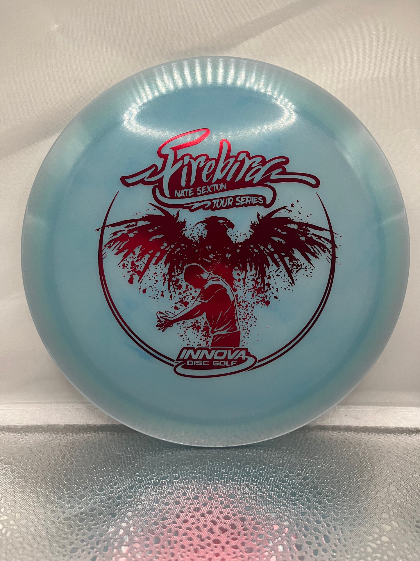 Nate Sexton 2017 Glow Tour Series Firebird Red Foil 173-5