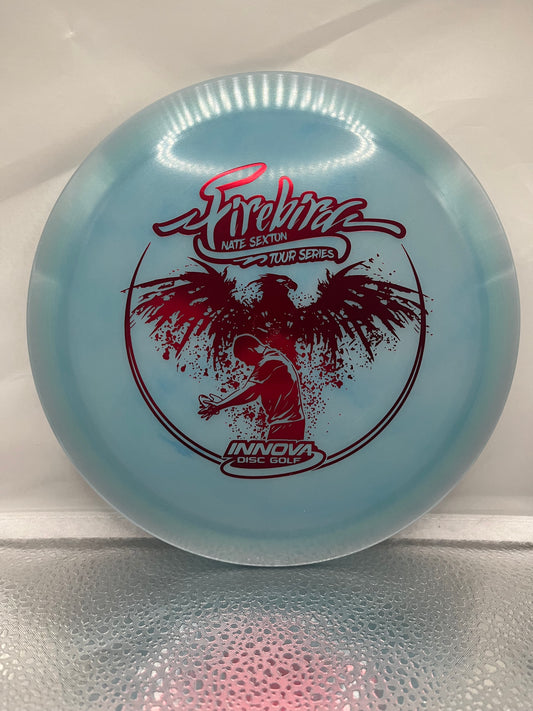 Nate Sexton 2017 Glow Tour Series Firebird Red Foil 173-5