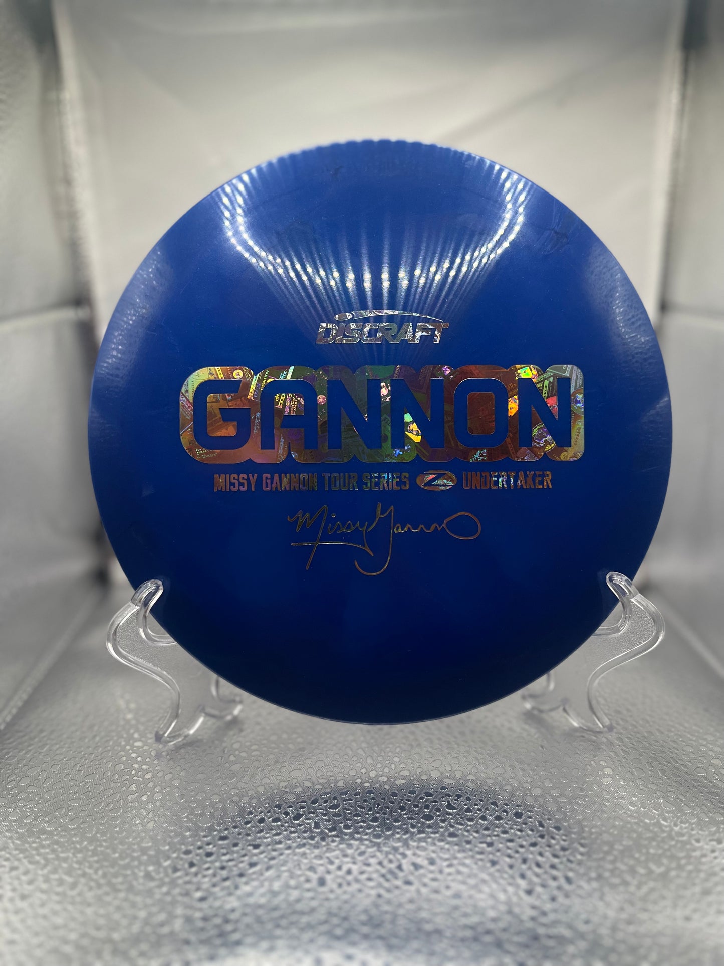 Discraft Missy Gannon 2020 Tour Series Undertaker 173-174 Blue/Money Stamp