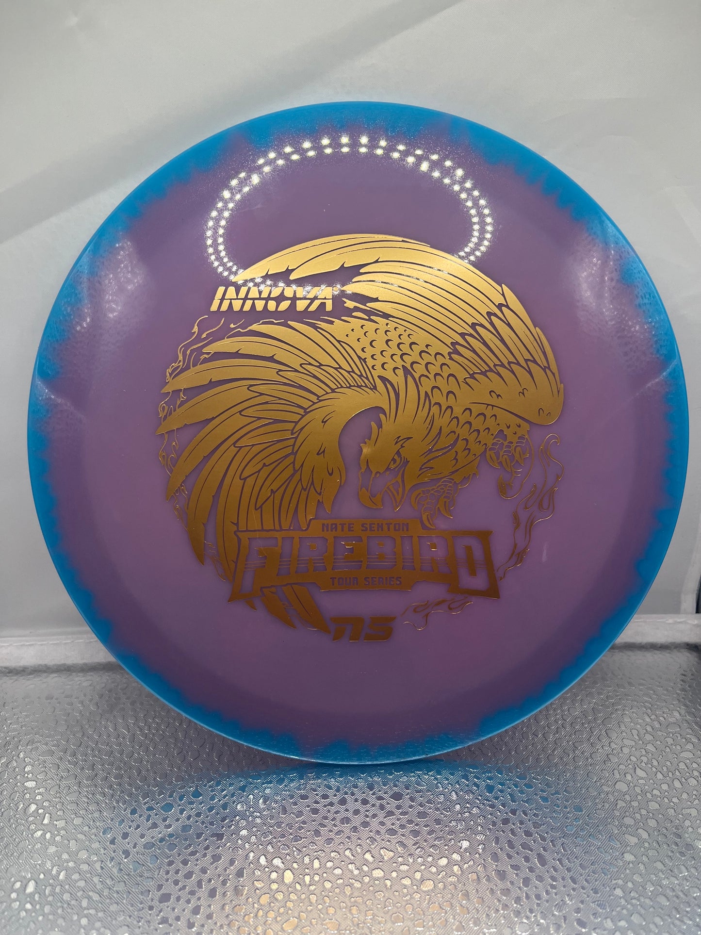 Nate Sexton 2023 Glow Tour Series Firebird Gold Foil