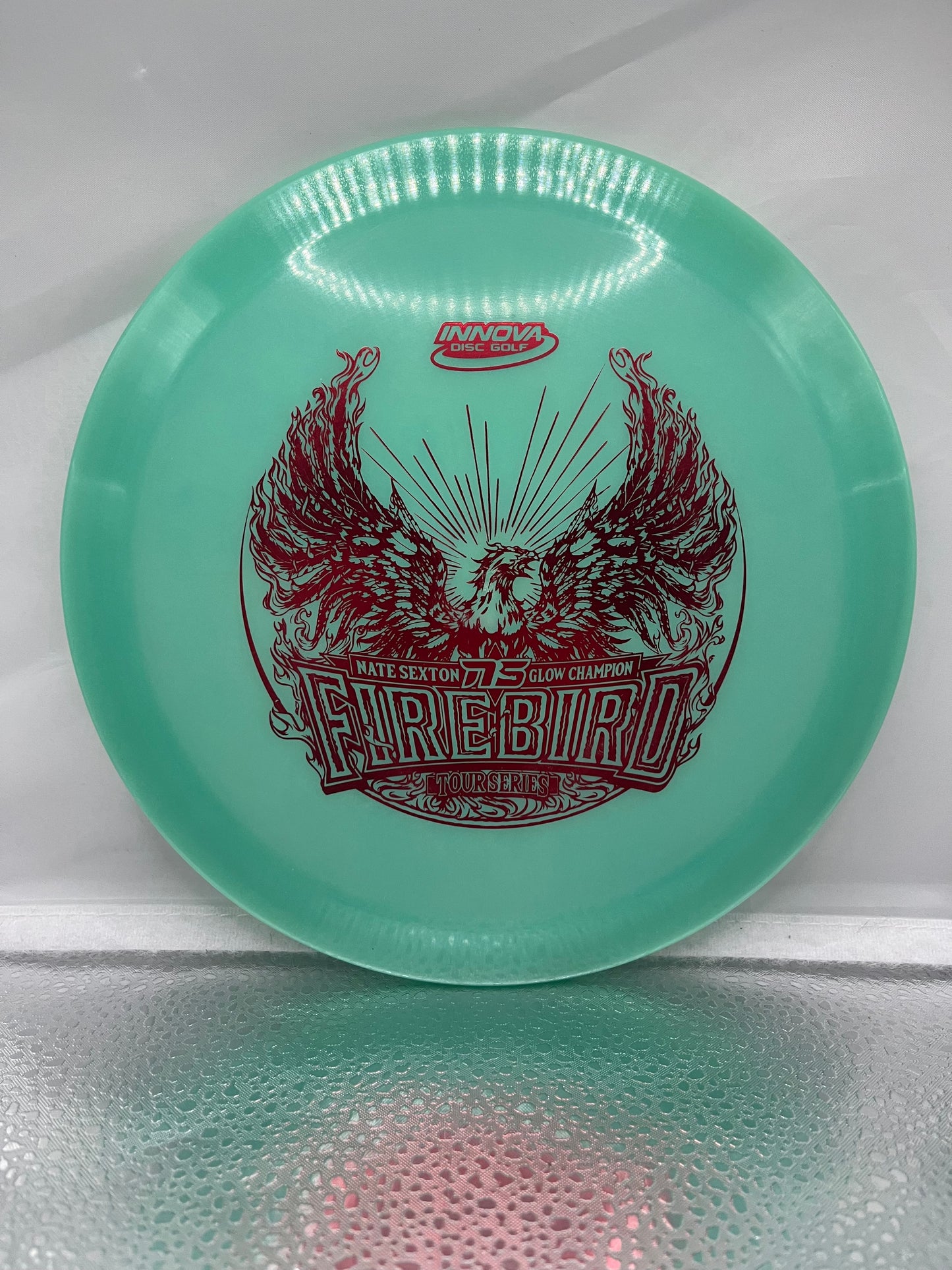 Nate Sexton 2019 Glow Tour Series Firebird Red Foil 173-5