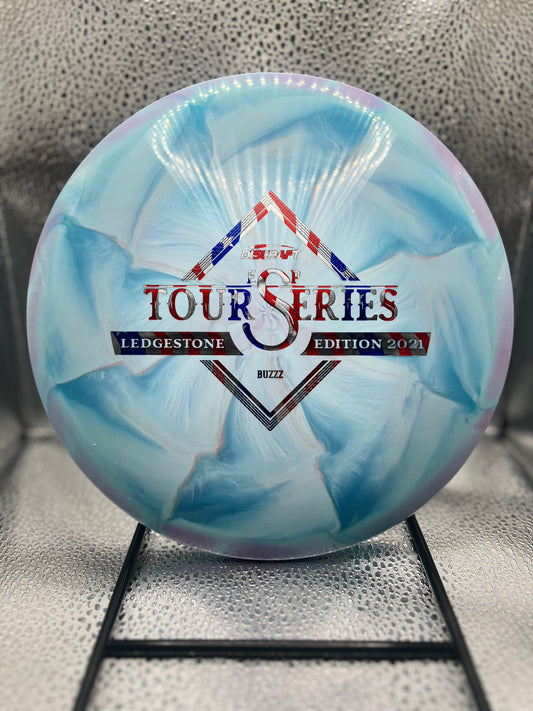 Ledgestone Tour Series ESP Swirl Buzzz 2021 Flag Stamp 177+