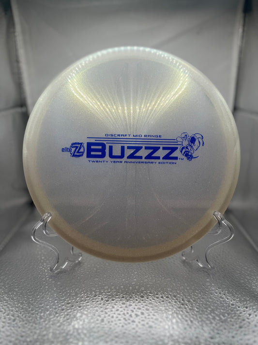 Discraft 20 Year Anniversary Buzzz White/Blue Glitterbomb! 175-176