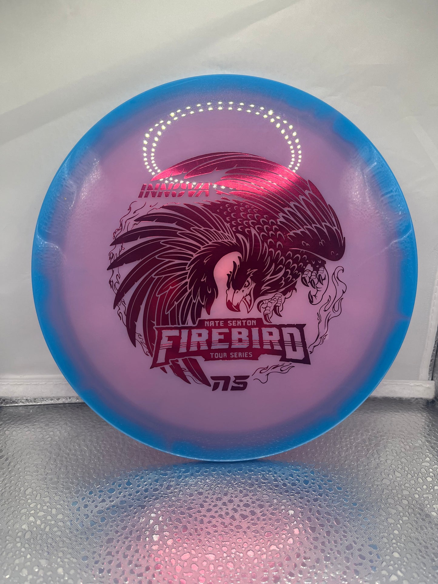 Nate Sexton 2023 Glow Tour Series Firebird Red Foil