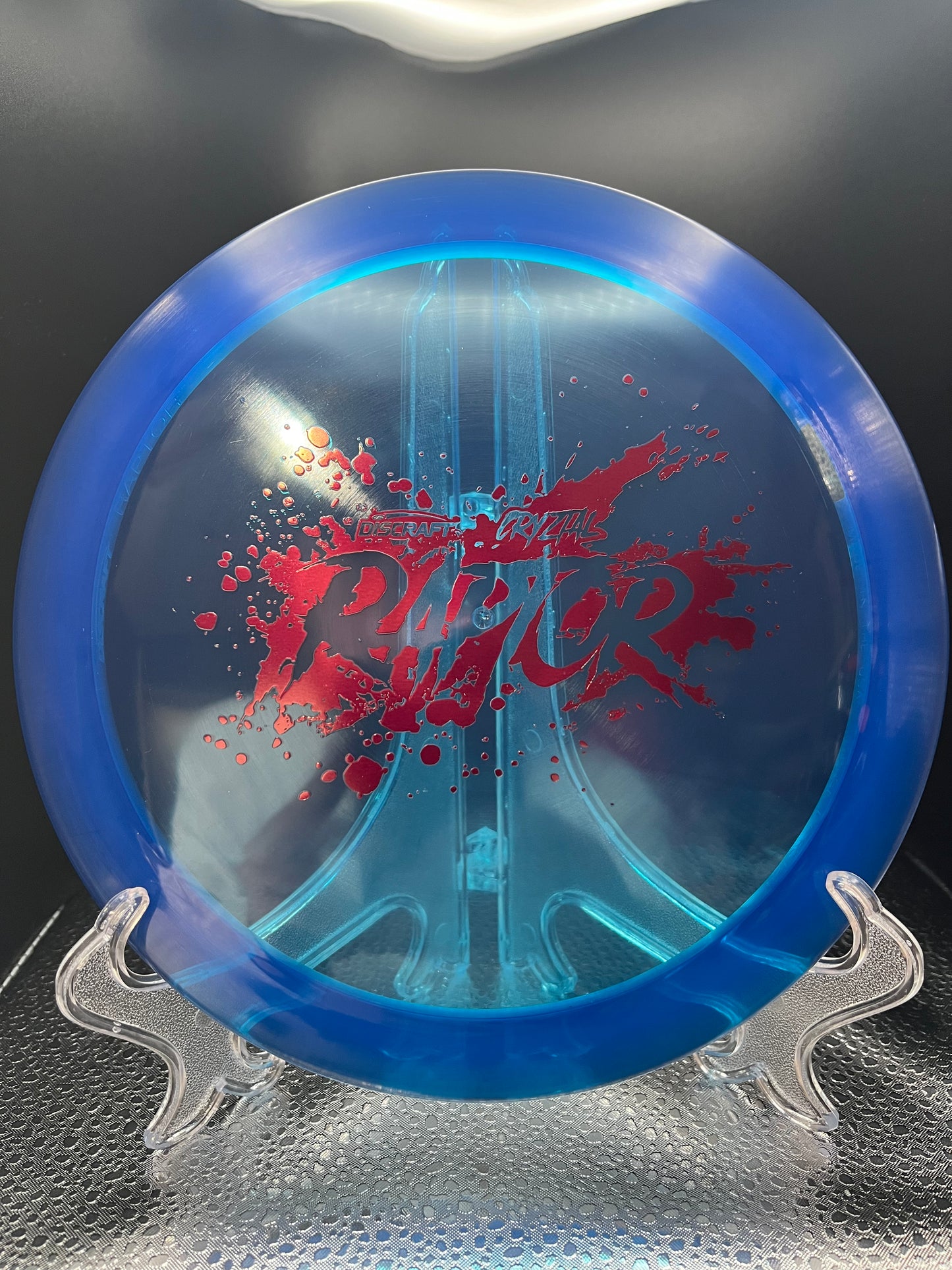 Discraft CryZtal Raptor Splatter LE Blue/Red 173-174