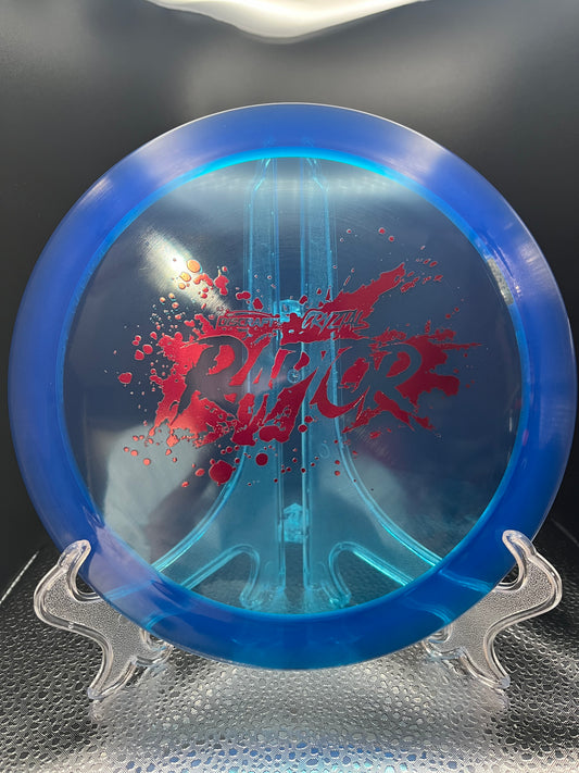 Discraft CryZtal Raptor Splatter LE Blue/Red 173-174