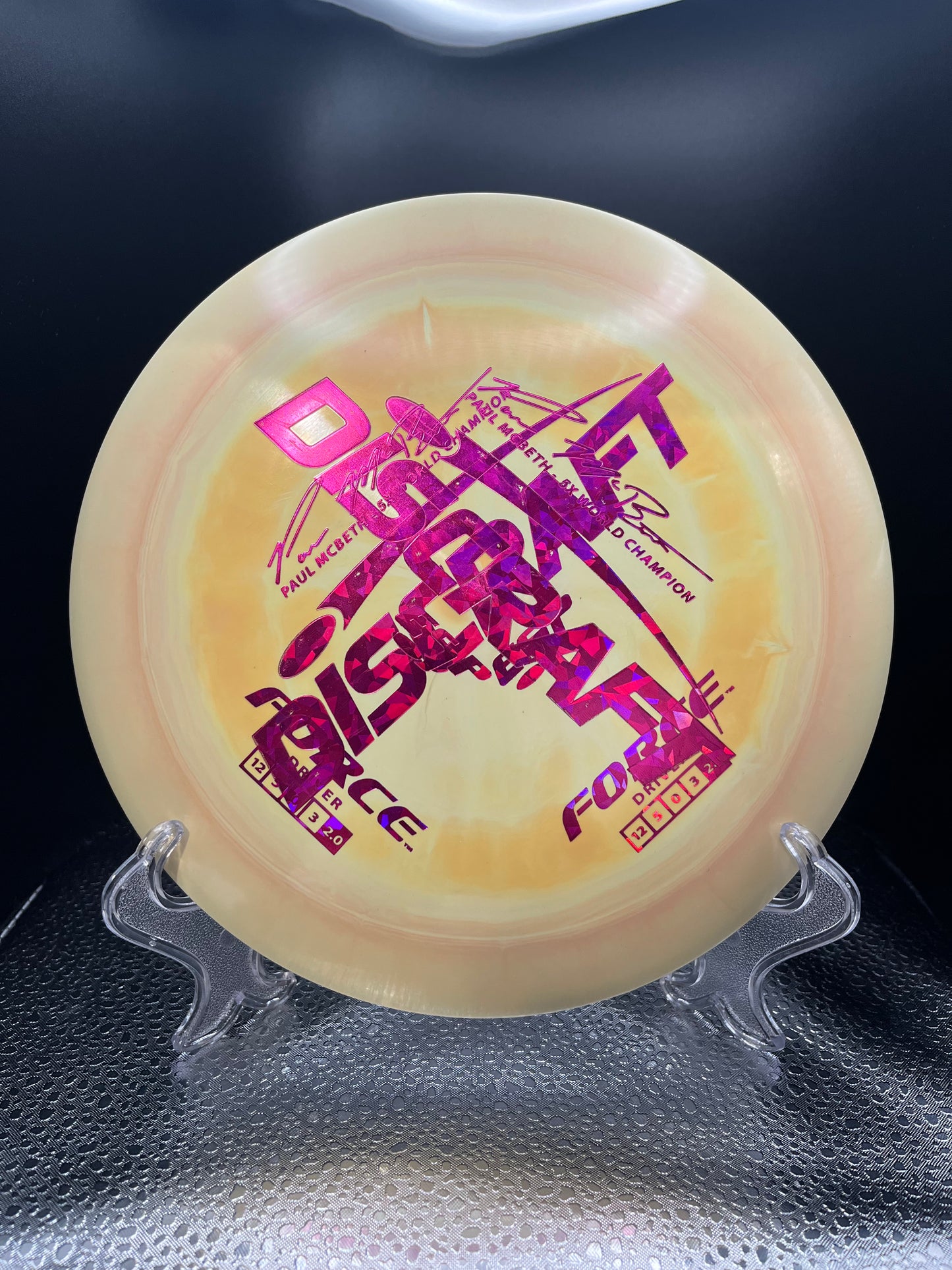 Discraft ESP Paul Mcbeth 5x Force Misprint